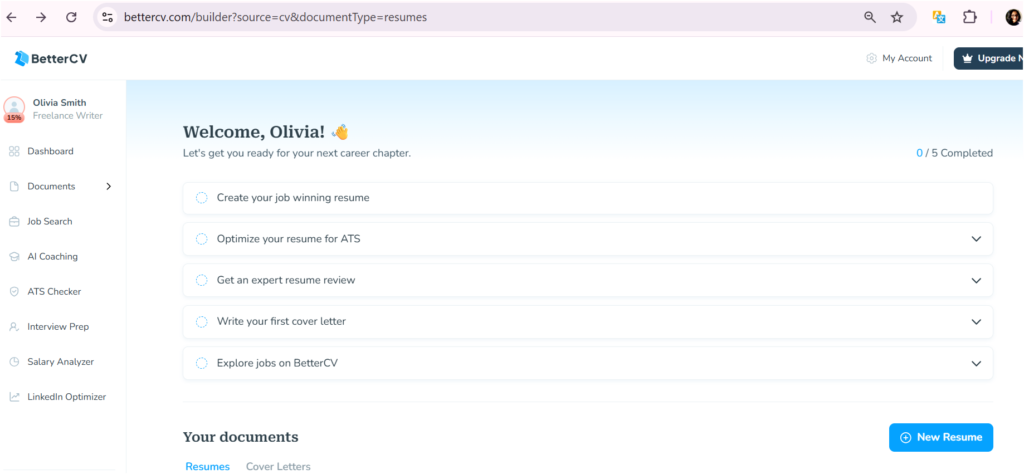 Resume Nerd Dashboard