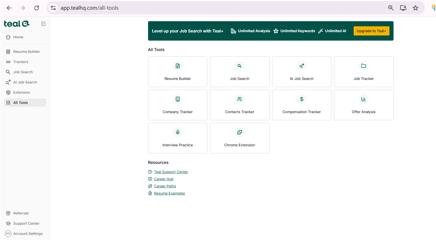 Teal Tools