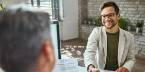 Hiring manager reviewing candidate resume — what employers want