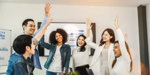 Resume Mansion team helping client achieve career goals — professional resume service