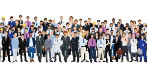 Career expert presenting job market predictions for 2023