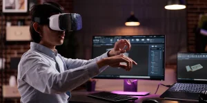 Software developer improving tech resume on laptop — tips for a stronger tech resume