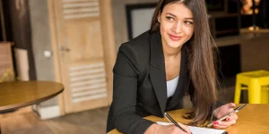 Professional reviewing key elements of standout resume — resume components that impress