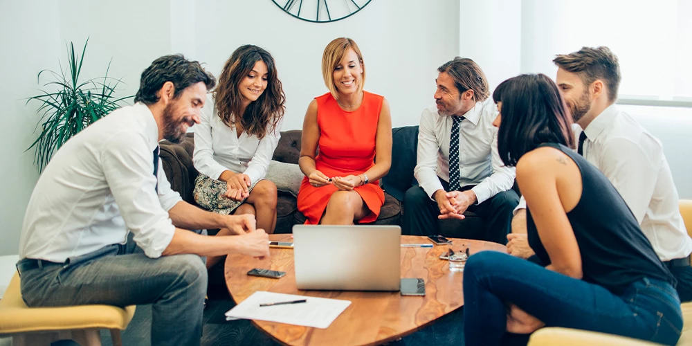 New manager meeting team on first week — what to do in your first week as manager