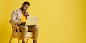 Professional building a resume that goes beyond skills and experience — modern resume strategy