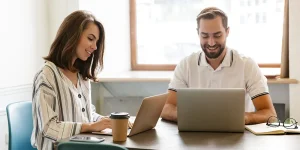 Professional presenting unique qualifications in a job interview — resume unique strengths