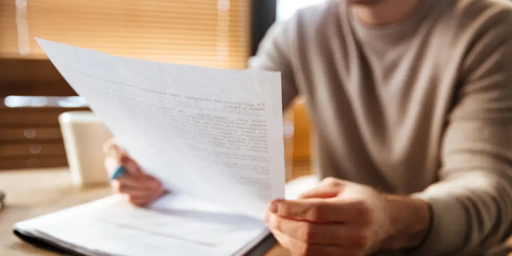 Professional reviewing and updating their resume at a desk — why you should update your resume every 6 months