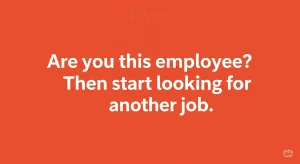 Bold graphic reading Are you this employee then start looking for another job - 10 jobs that might disappear and how to pivot your skills